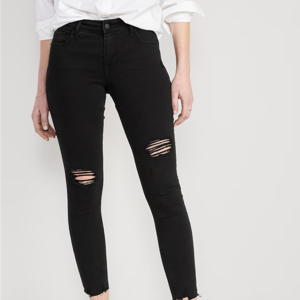 Old Navy Powrr Slim Straight High Rise (secret-slim pockets)
